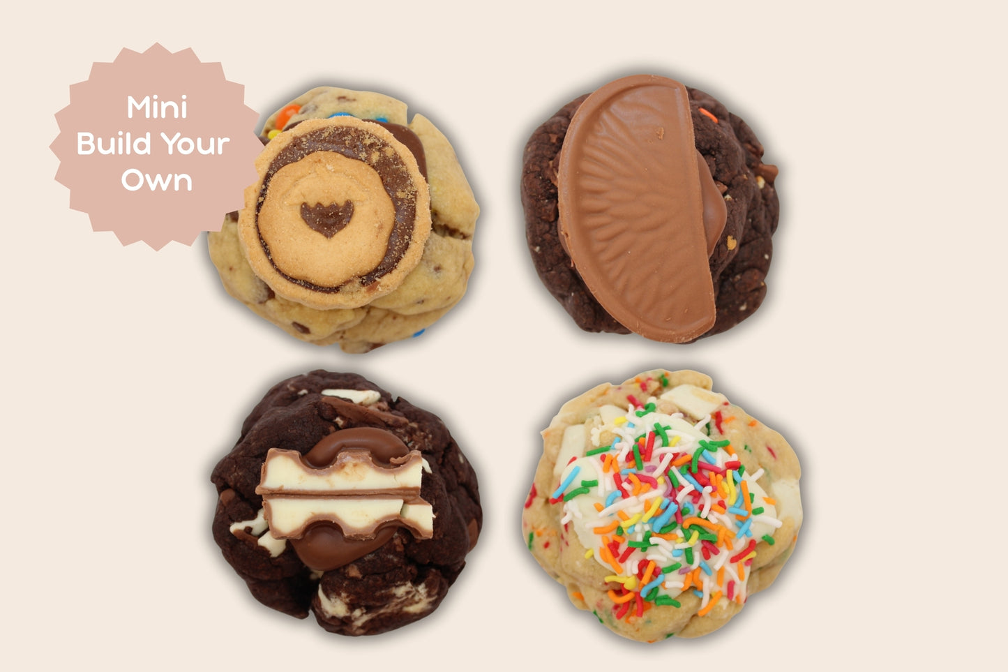 Build Your Own MIni Cookie Box - 4 Pack