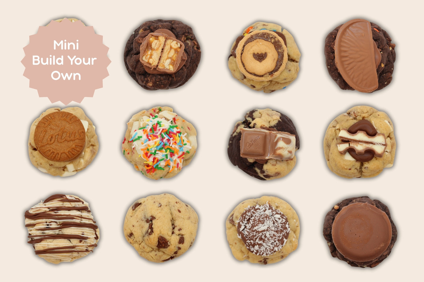 Build Your Own Mini Cookie Box - 12 Pack