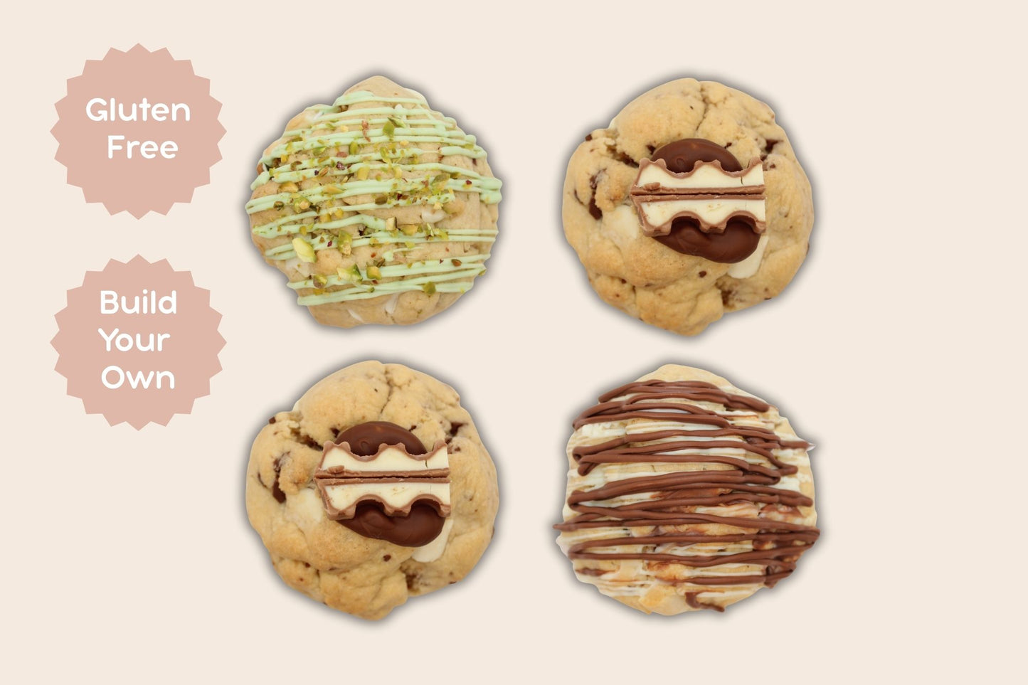 Build Your Own Gluten-Free Cookie Box – 4 Pack