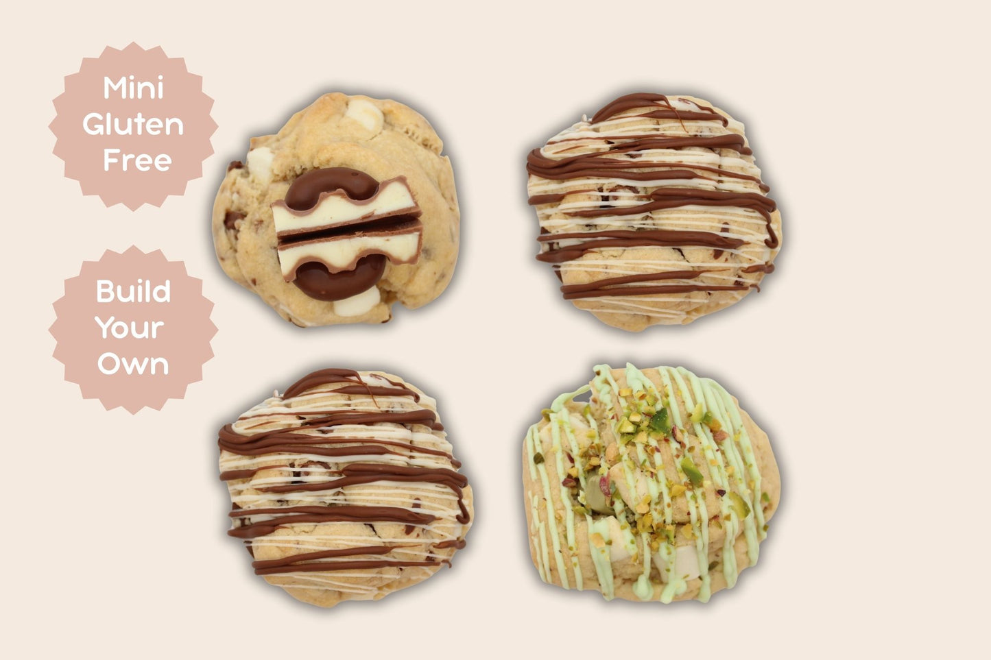 Build Your Own Mini Gluten-Free Cookie Box – 4 Pack