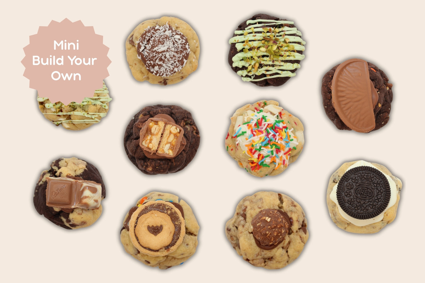 Build Your Own Mini Cookie Box - 10 Pack