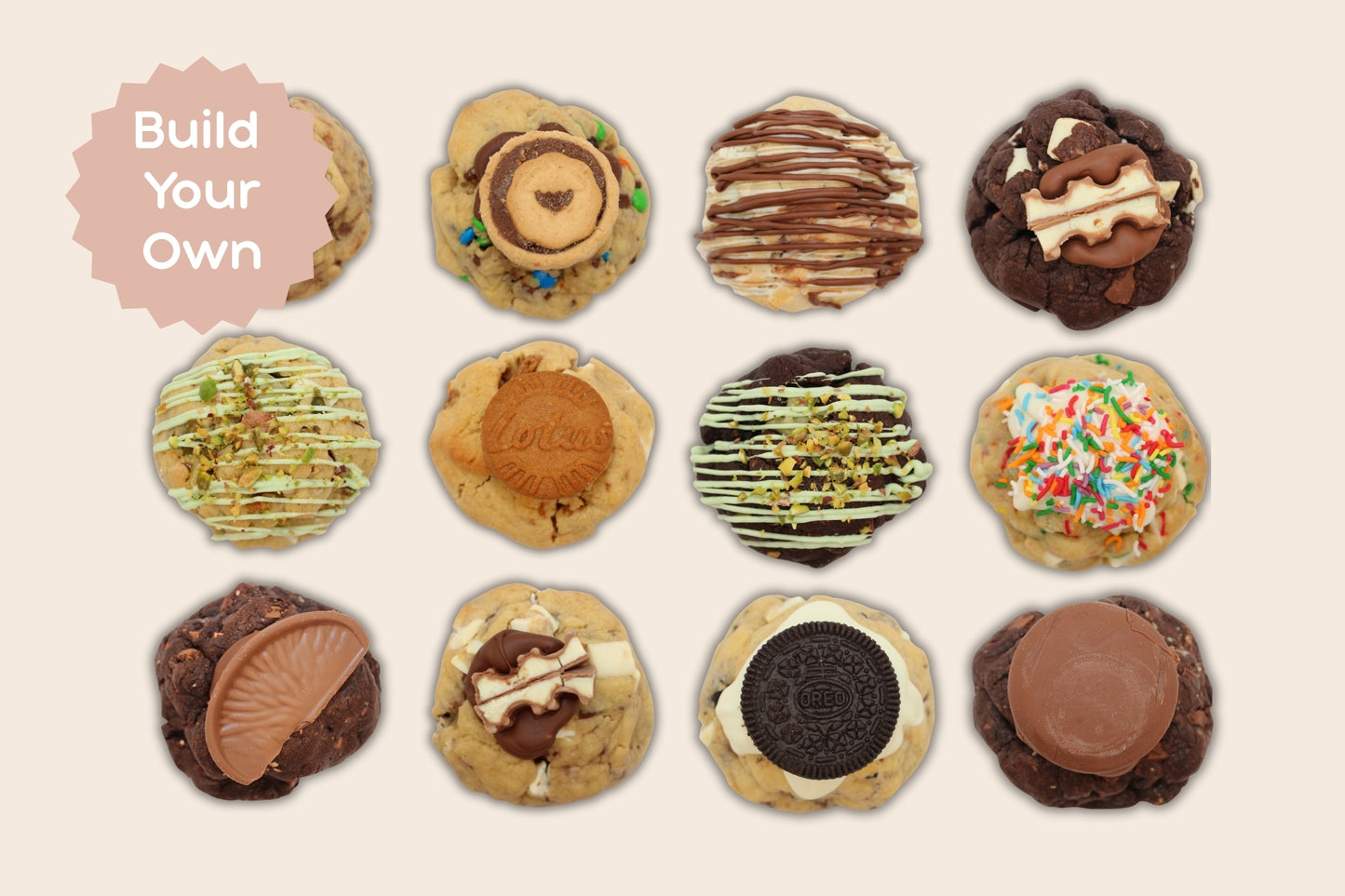 Build Your Own Cookie Box - 12 Pack