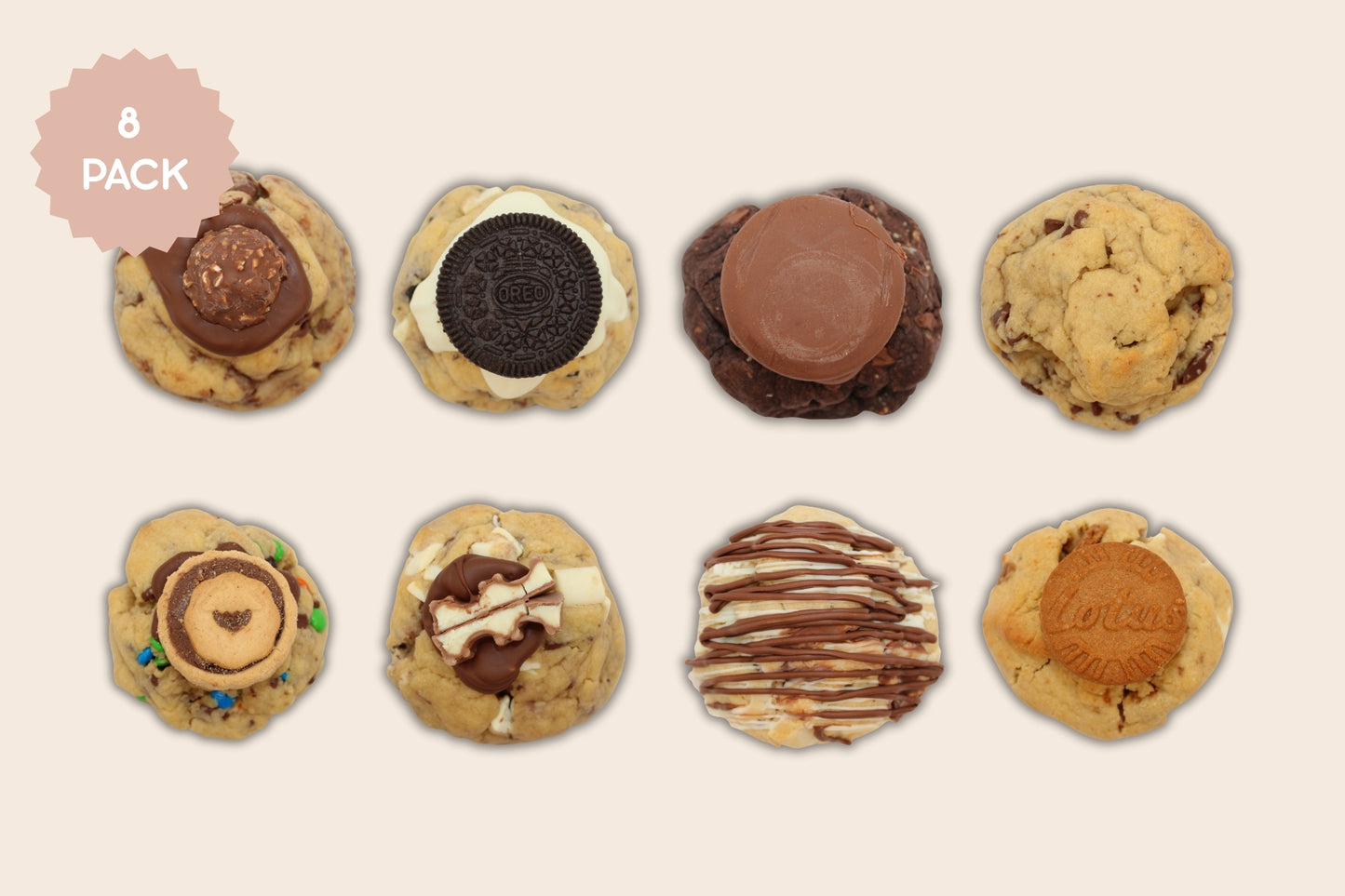 8 Pack - The Doughlicious Faves